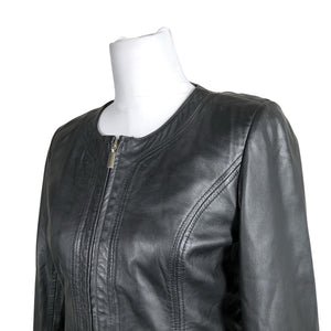 Unisex Andiata - Leather jacket, size 36 - Black (2)