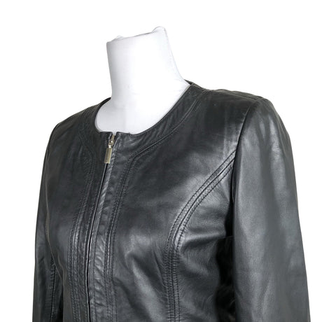 Unisex Andiata - Leather jacket, size 36 - Black (2)