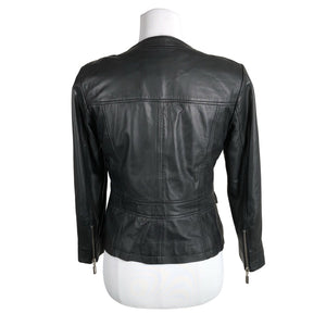 Unisex Andiata - Leather jacket, size 36 - Black (3)