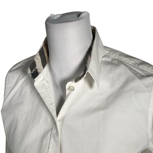 Unisex Burberry Brit - Collared shirt, size 40 - White (3)