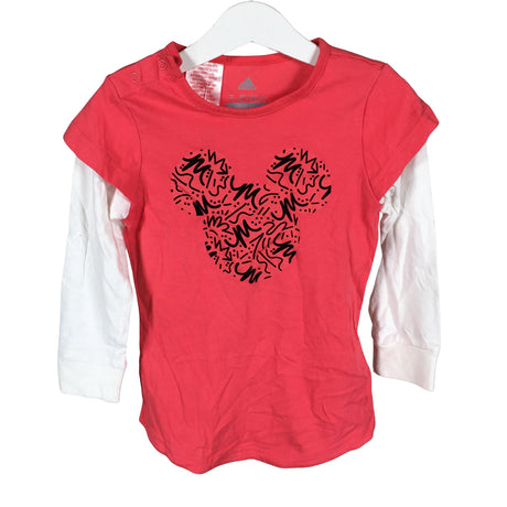 Unisex Adidas - Tricot shirt, size 98 - 104 - Red ()