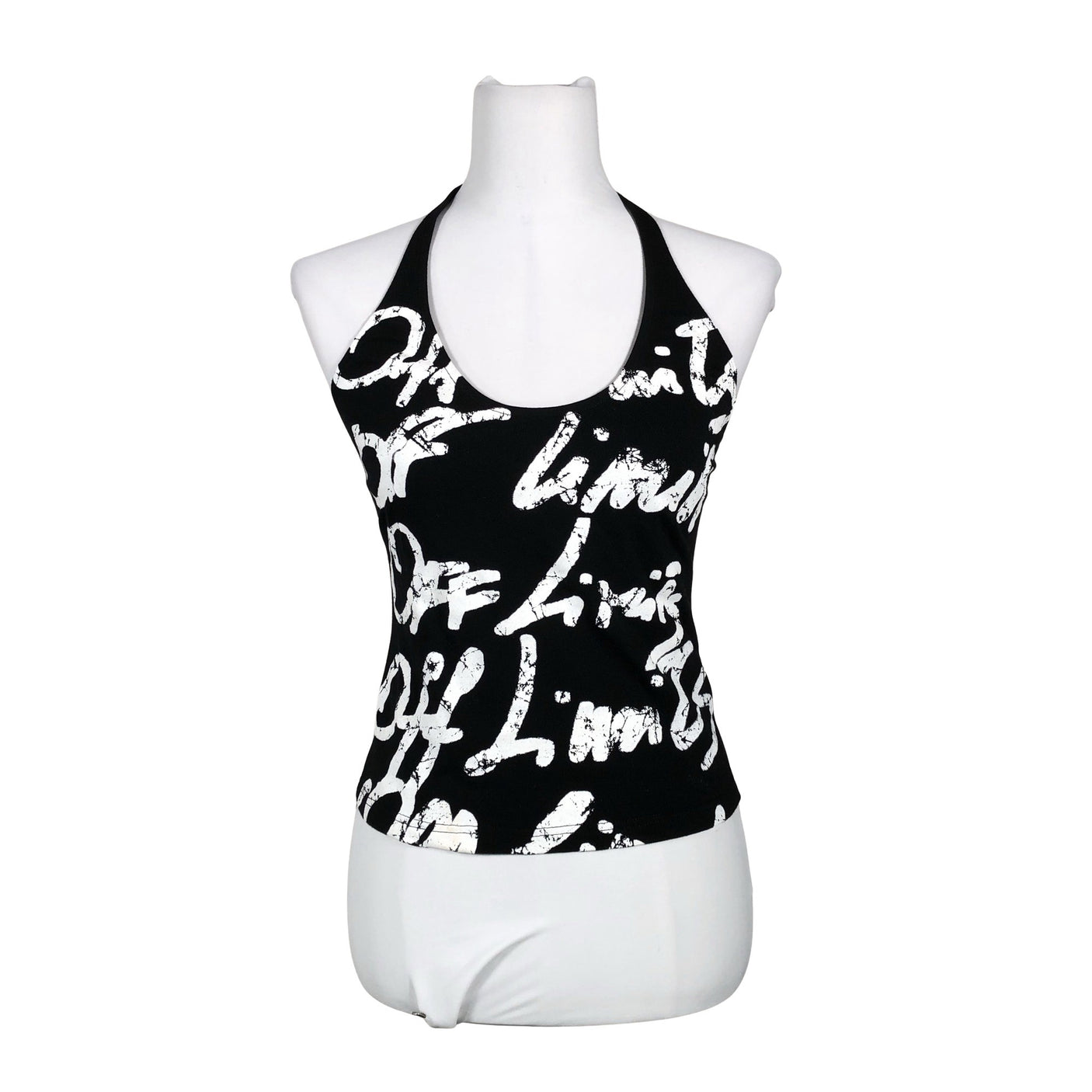 Unisex Off Limits - Tricot tank top, size 38 - Black (1)