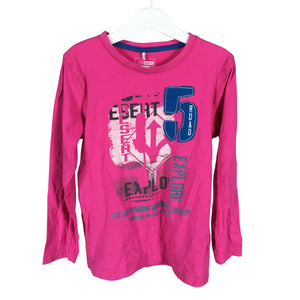 Unisex Name It - Tricot shirt, size 122 - 128 - Pink (1)