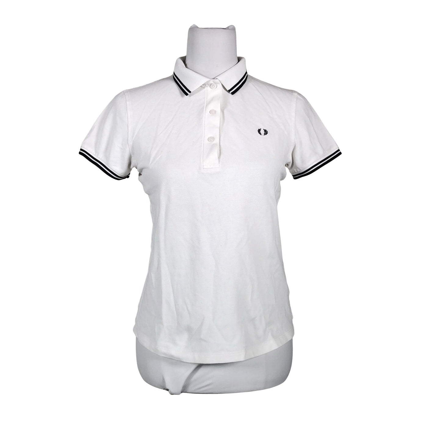 Unisex Fred Perry - Polo shirt, size 38 - White (1)
