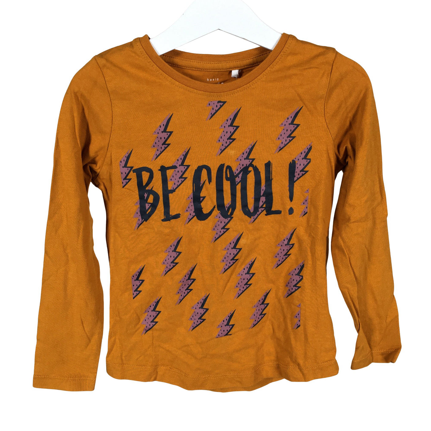 Unisex Name It - Tricot shirt, size 110 - 116 - Orange (1)