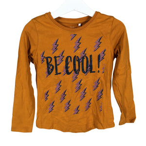 Unisex Name It - Tricot shirt, size 110 - 116 - Orange (1)