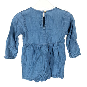 Unisex Noa Noa - Denim dress, size 80 - 86 - Blue (2)