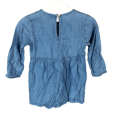 Unisex Noa Noa - Denim dress, size 80 - 86 - Blue (2)