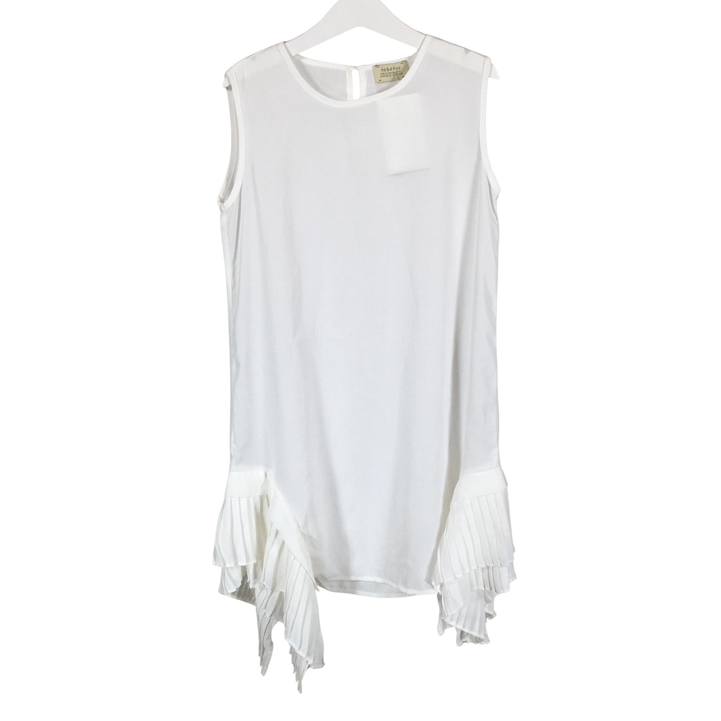 Unisex To Be Too - Tricot tunic, size 140 - 146 - White (1)