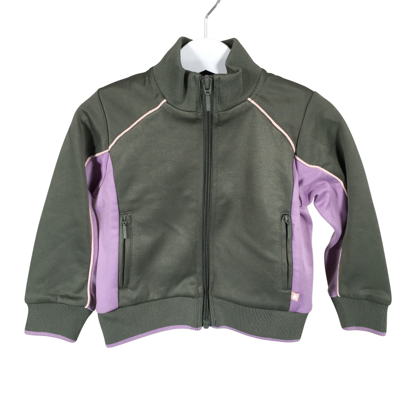 Unisex Molo Kids - Track jacket, size 92 - 98 - Green (1)