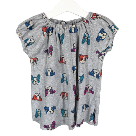Unisex Polarn O. Pyret - Tricot dress, size 80 - 86 - Gray ()
