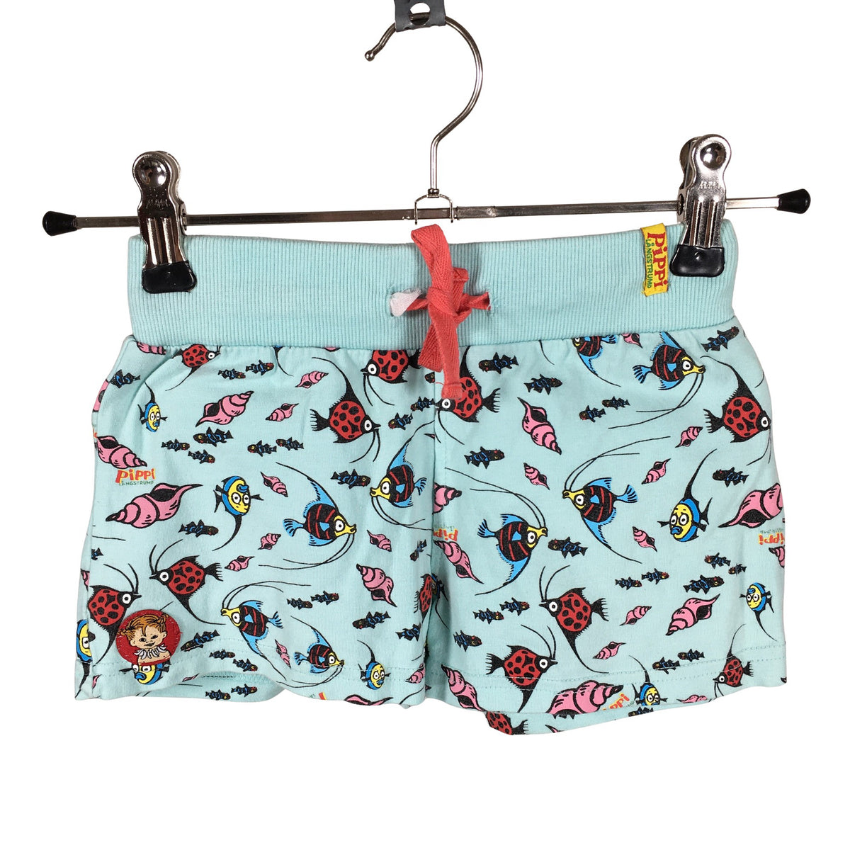 Unisex Å (Åhlens) - Tricot shorts, size 98 - 104 - Green (1)