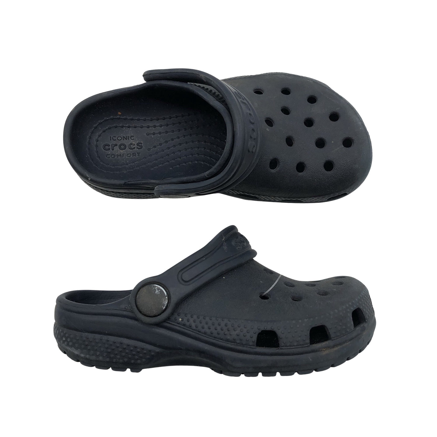 Unisex Crocs - Slip-on shoes, size 24 - Blue (1)