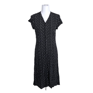 Unisex Nanso - Schiffon dress, size 38 - Black (1)
