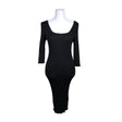 Unisex Lindex - Knit dress, size 40 - Black ()