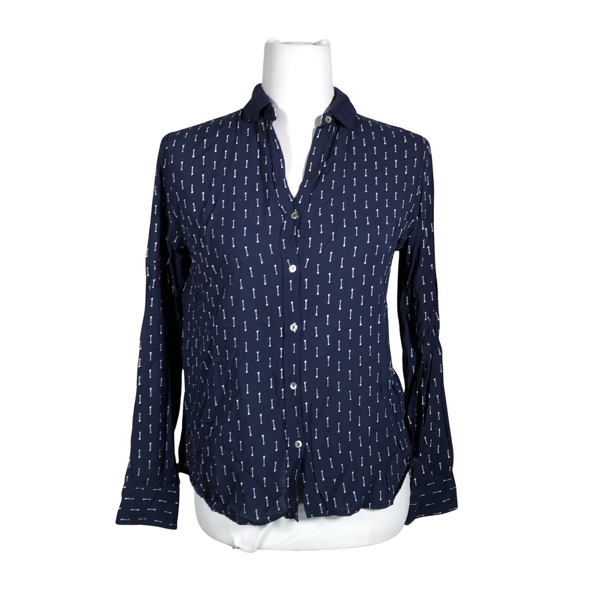 Unisex Mustang - Blouse, size 38 - Blue (1)