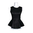 Unisex Silvian Heach - Party top, size 34 - Black ()