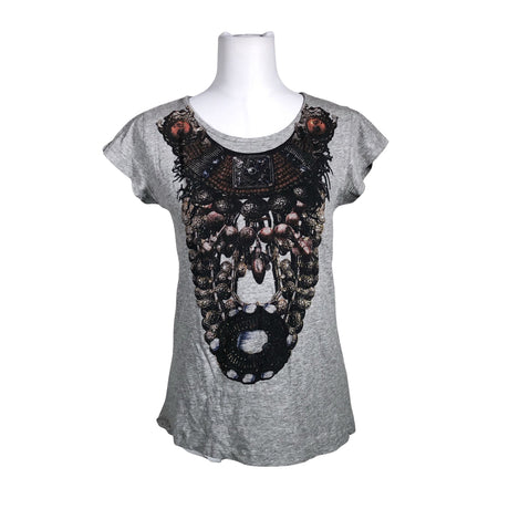 Unisex Acne Studios - T-shirt, size 36 - Gray ()