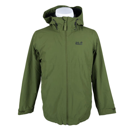 Unisex Jack Wolfskin - Winter jacket, size S - Green ()