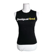 Unisex Desigual - Tricot tank top, size 38 - Black ()