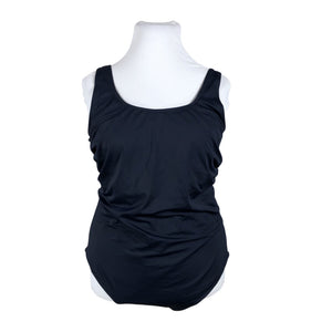 Unisex Ulla Popken - Swimsuit, size 50 - Blue (1)