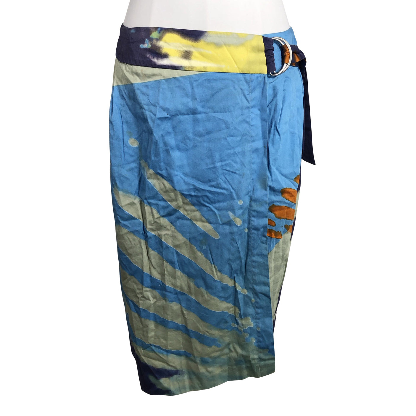 Unisex Marimekko - Fabric skirt, size 40 - Blue (1)