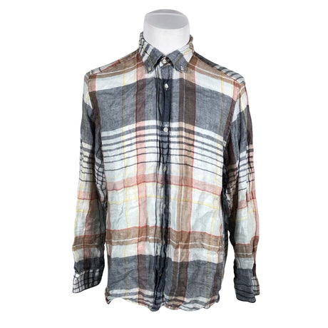 Unisex Tommy Hilfiger - Collared shirt, size XL - Gray ()