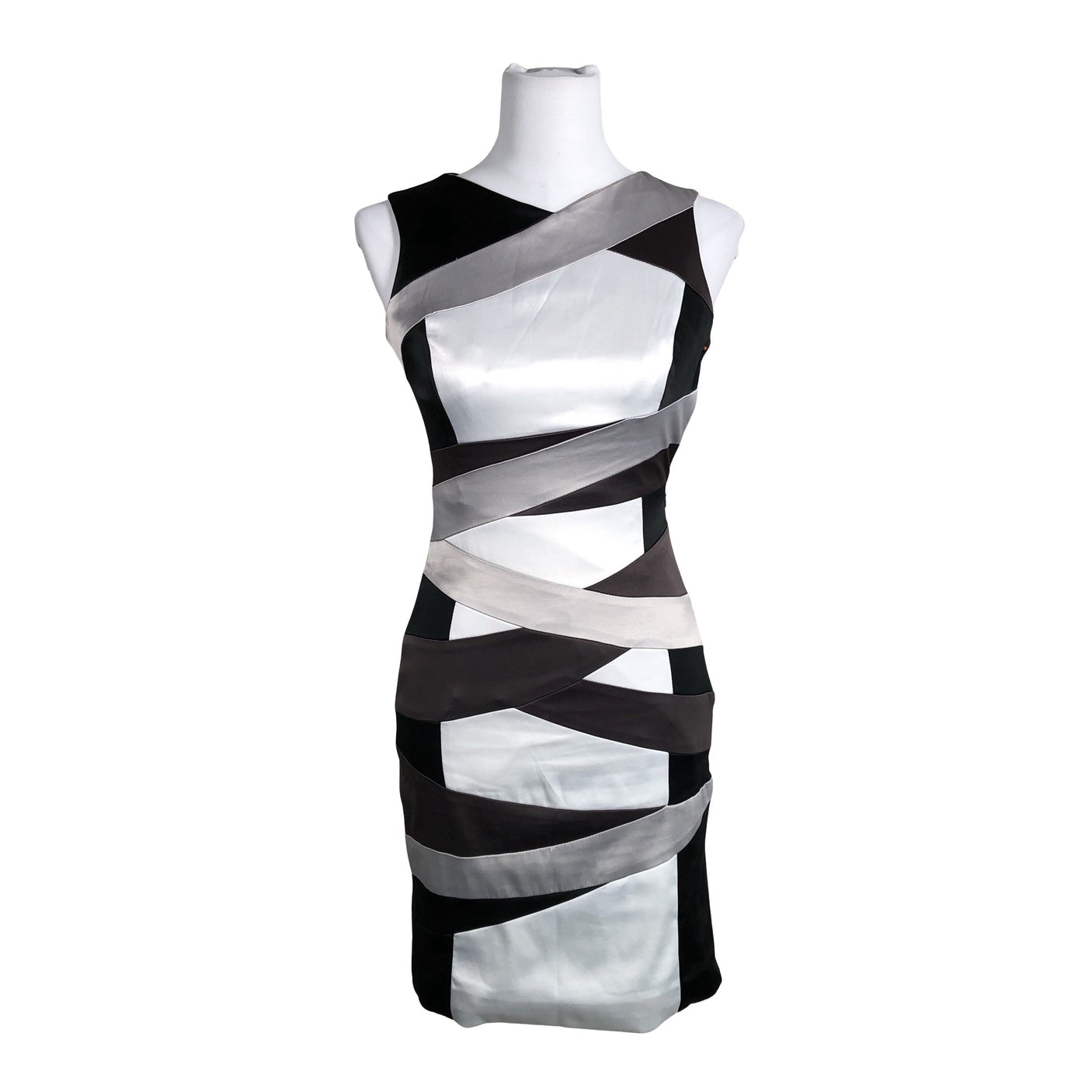 Unisex Karen Millen - Party dress, size 34 - Gray (1)