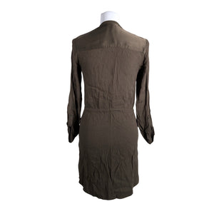 Unisex Tommy Hilfiger - Schiffon tunic, size 34 - Green (2)
