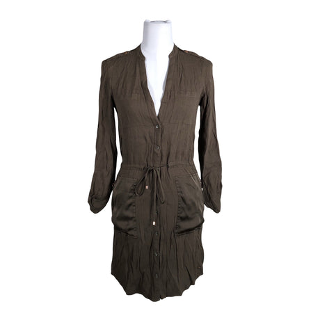 Unisex Tommy Hilfiger - Schiffon tunic, size 34 - Green ()