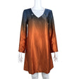 Unisex Amy's Stories - Schiffon tunic, size 34 - Orange ()