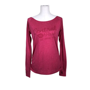 Unisex Soc - Sports shirt, long sleeve, size 40 - Pink (1)