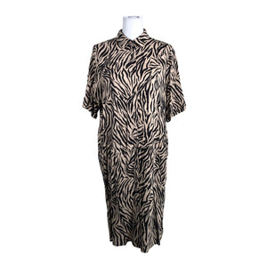 Unisex Cut & Pret - Dress, size 40 - Brown (1)
