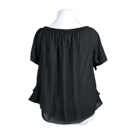 Unisex Piazza Italia - Short-sleeved blouse, size 42 - Black (2)
