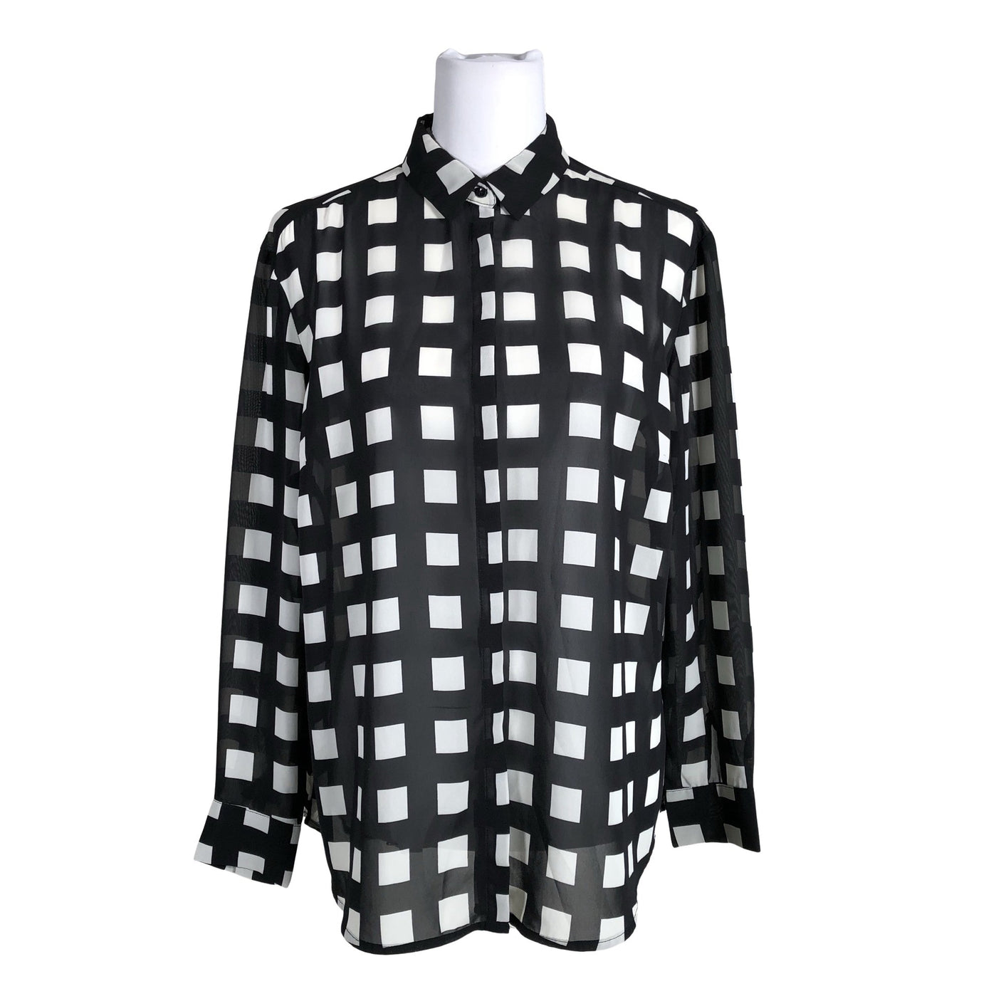 Unisex Lindex - Blouse, size 38 - Black (1)