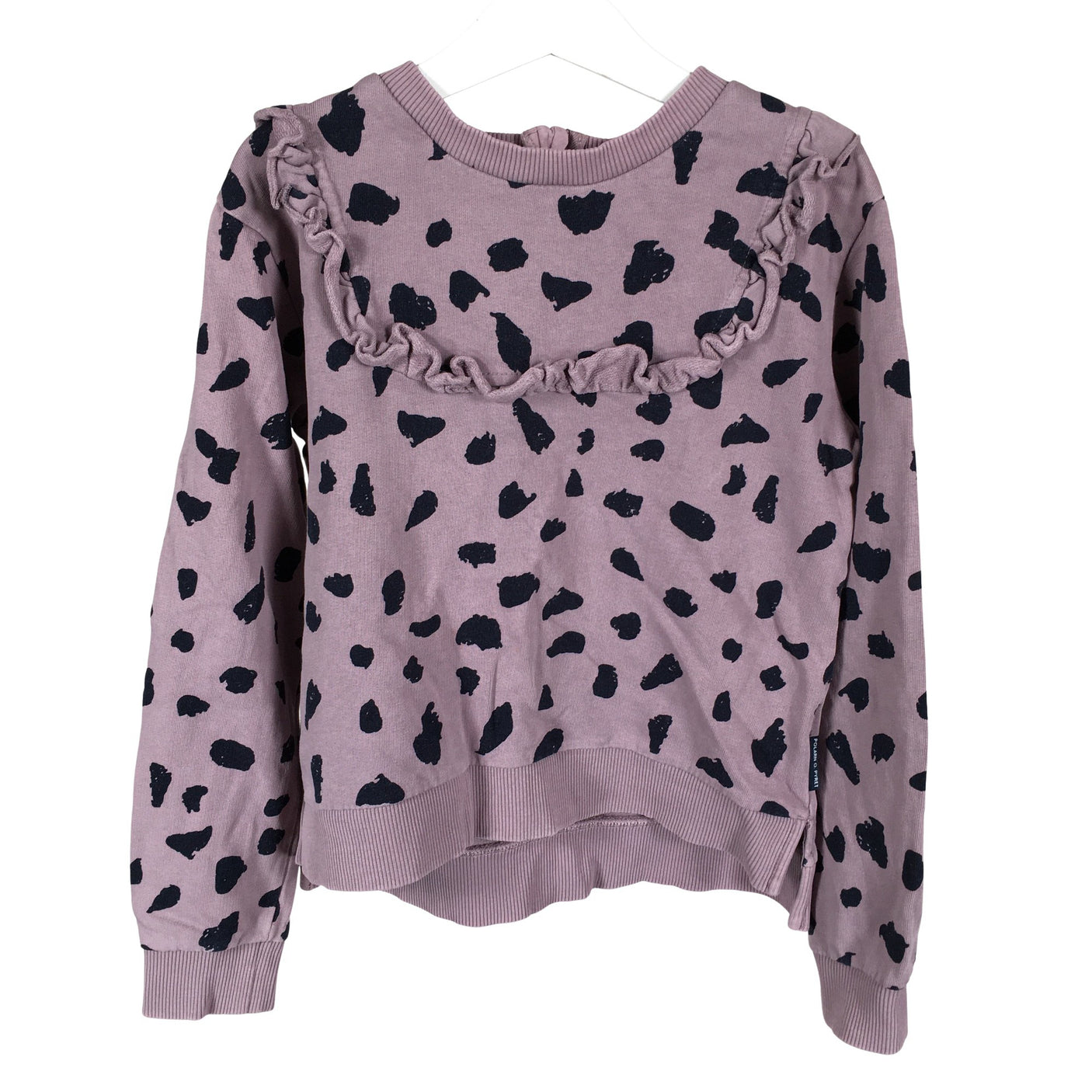Unisex Polarn O. Pyret - Sweatshirt, size 134 - 140 - Violet (1)