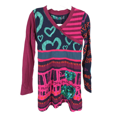 Unisex Desigual - Tricot dress, size 122 - 128 - Blue ()