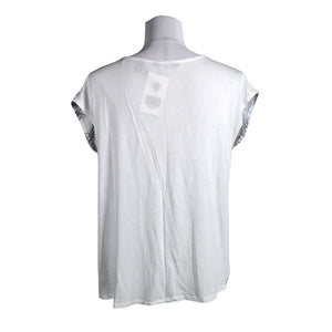 Unisex Esprit - Short-sleeved blouse, size 40 - White (2)