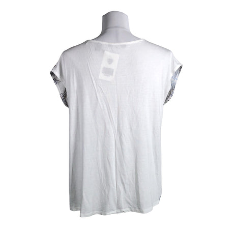 Unisex Esprit - Short-sleeved blouse, size 40 - White (2)