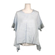 Unisex Bohemiana - Short-sleeved blouse, size 38 - Light blue ()