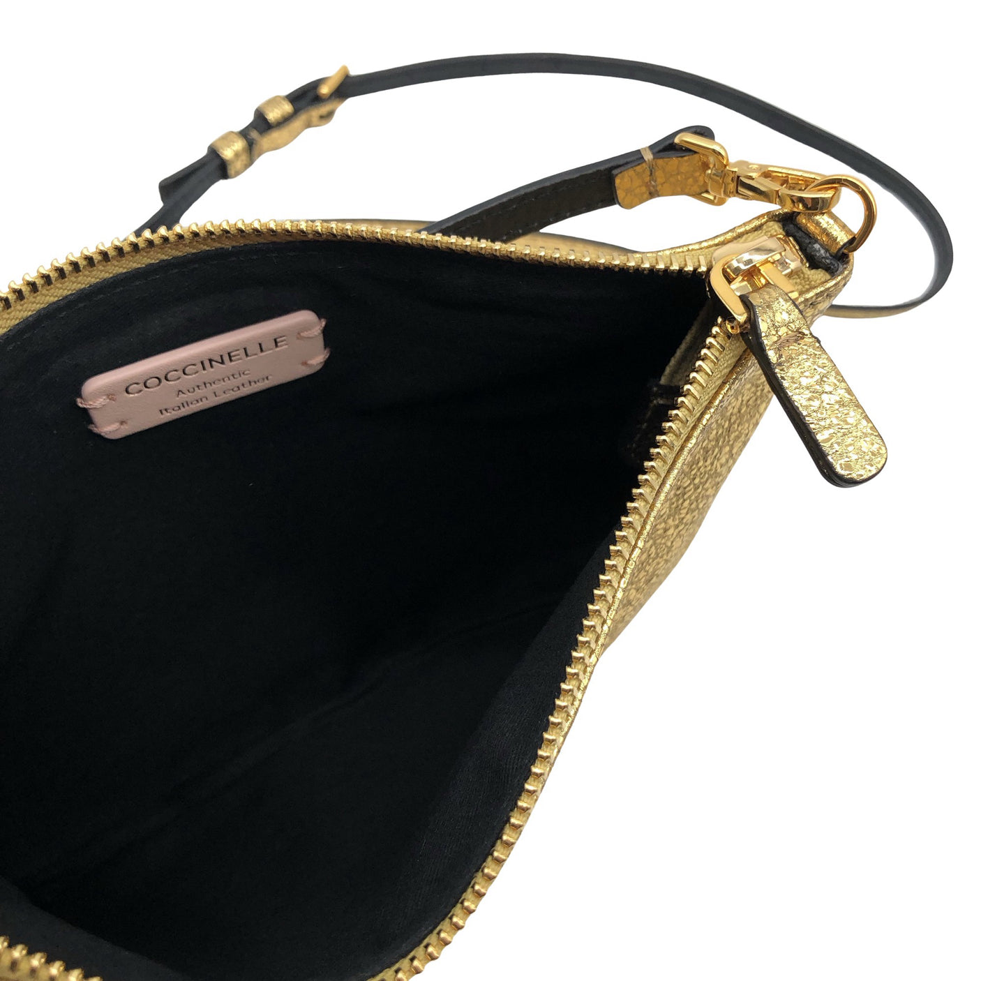 Unisex Coccinelle - Shoulder bag, size Mini - Gold (2)