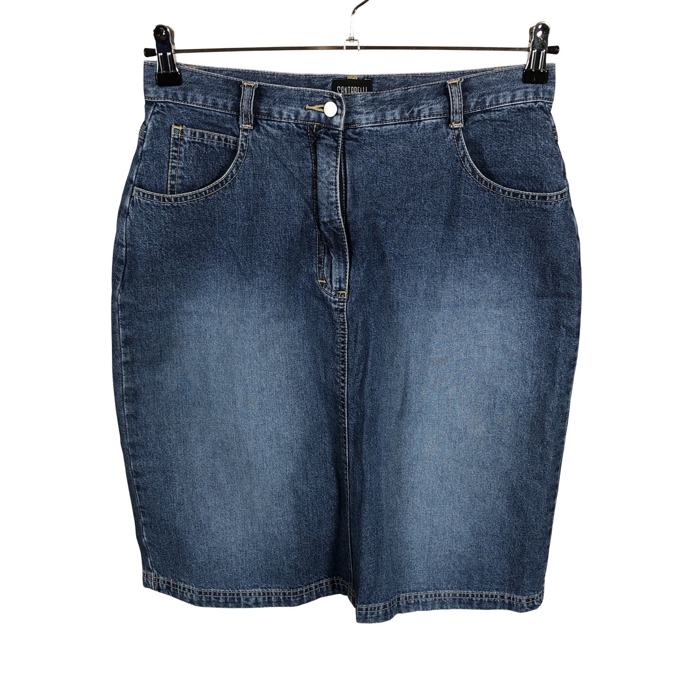 Unisex Santarelli - Denim skirt, size 40 - Blue (1)