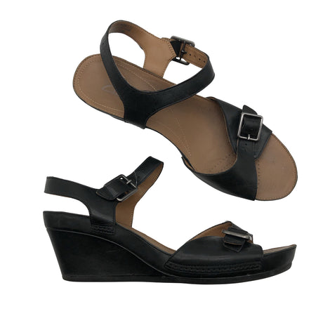 Unisex Clarks - Wedge sandals, size 38 - Black ()