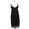 Unisex Bohemiana - Schiffon dress, size 38 - Black ()