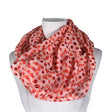 Unisex Fransa - Circle scarf, size Midi - Light pink ()