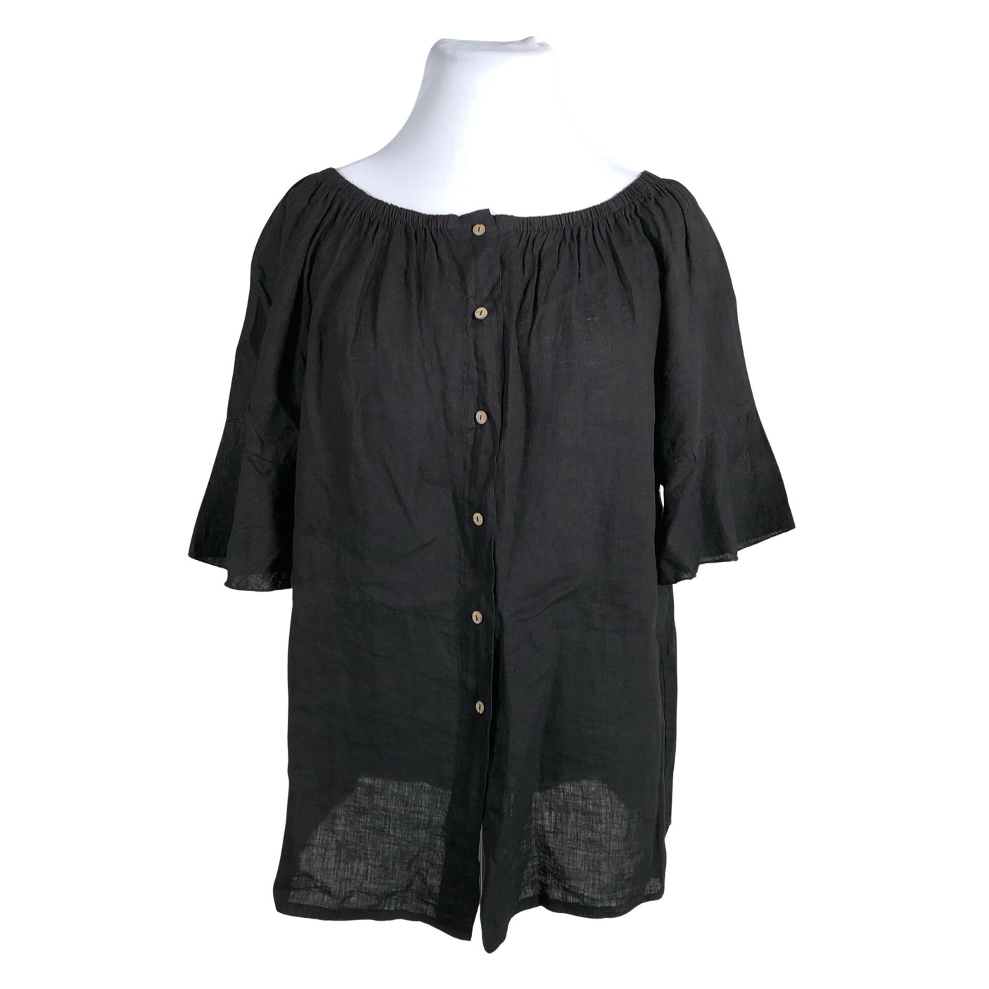 Unisex Bohemiana - Blouse, size 42 - Black (1)