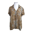 Unisex Zizzi - Short-sleeved blouse, size 46 - Blue ()