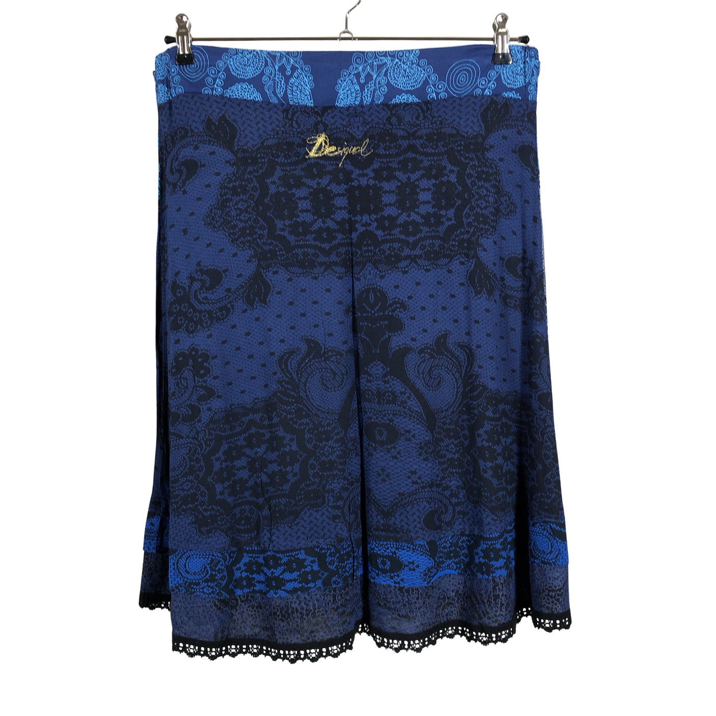 Unisex Desigual - Tricot skirt, size 42 - Blue (2)