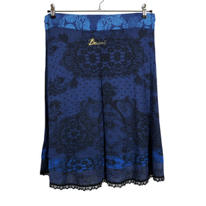 Unisex Desigual - Tricot skirt, size 42 - Blue (2)