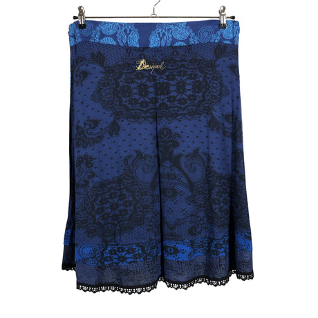 Unisex Desigual - Tricot skirt, size 42 - Blue (2)